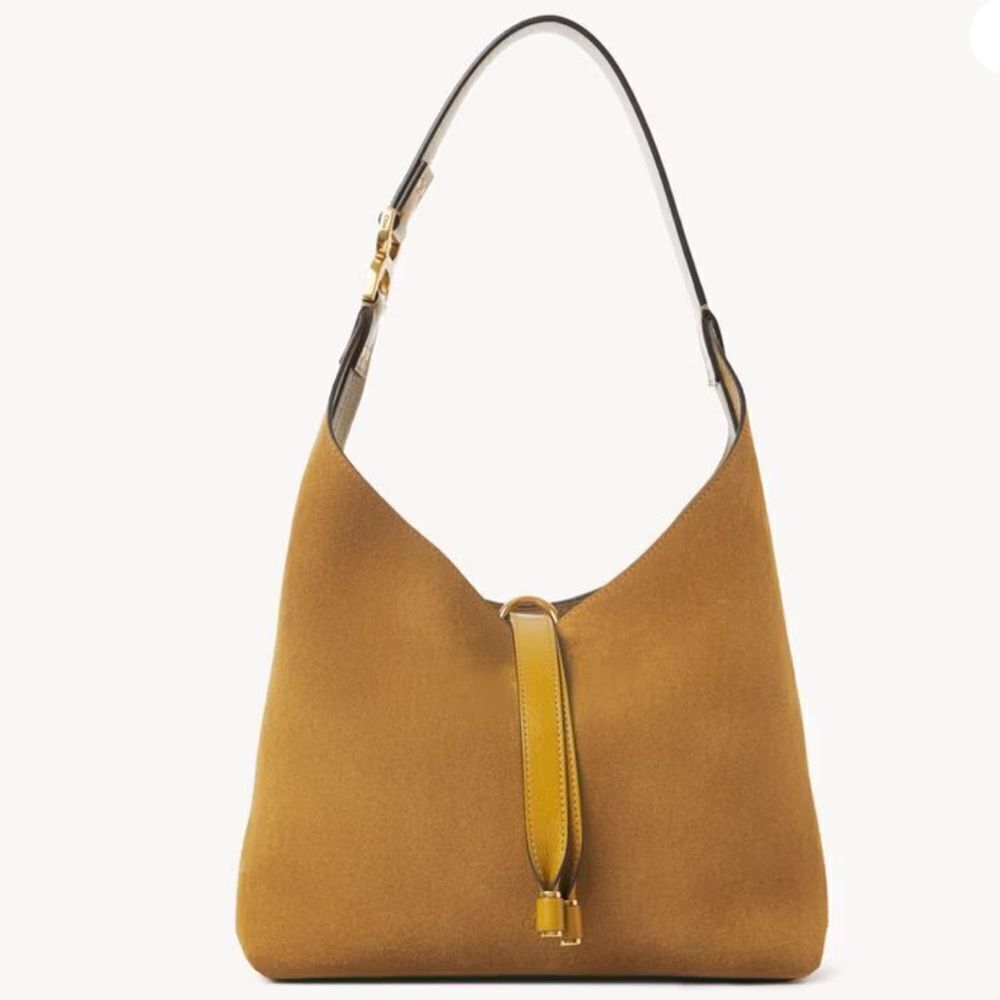 Chloe SMALL MARCIE HOBO BAG IN SUEDE LEATHER NWT